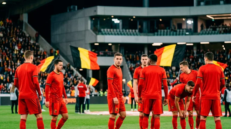 Équipe nationale de Belgique lors des qualifications pour la Coupe du Monde 2026