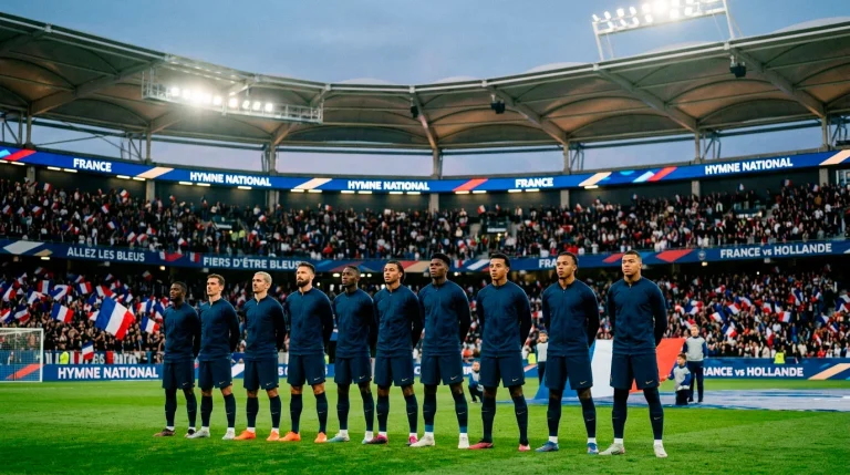 Équipe de France de football lors des préparatifs pour la Coupe du Monde 2026