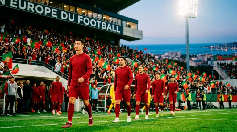 Équipe nationale du Portugal lors des matchs de qualification pour le Mondial 2026
