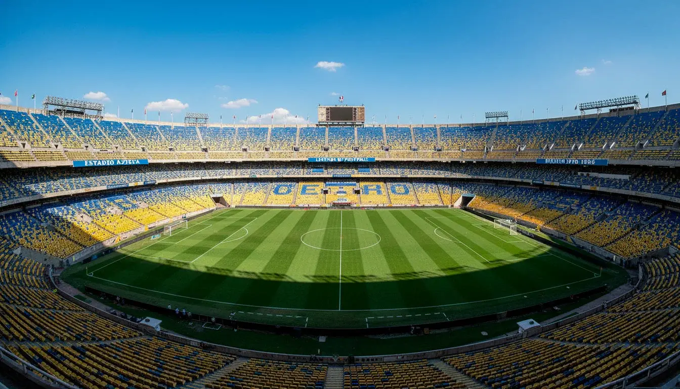 Estadio Azteca de Mexico, stade légendaire du match d