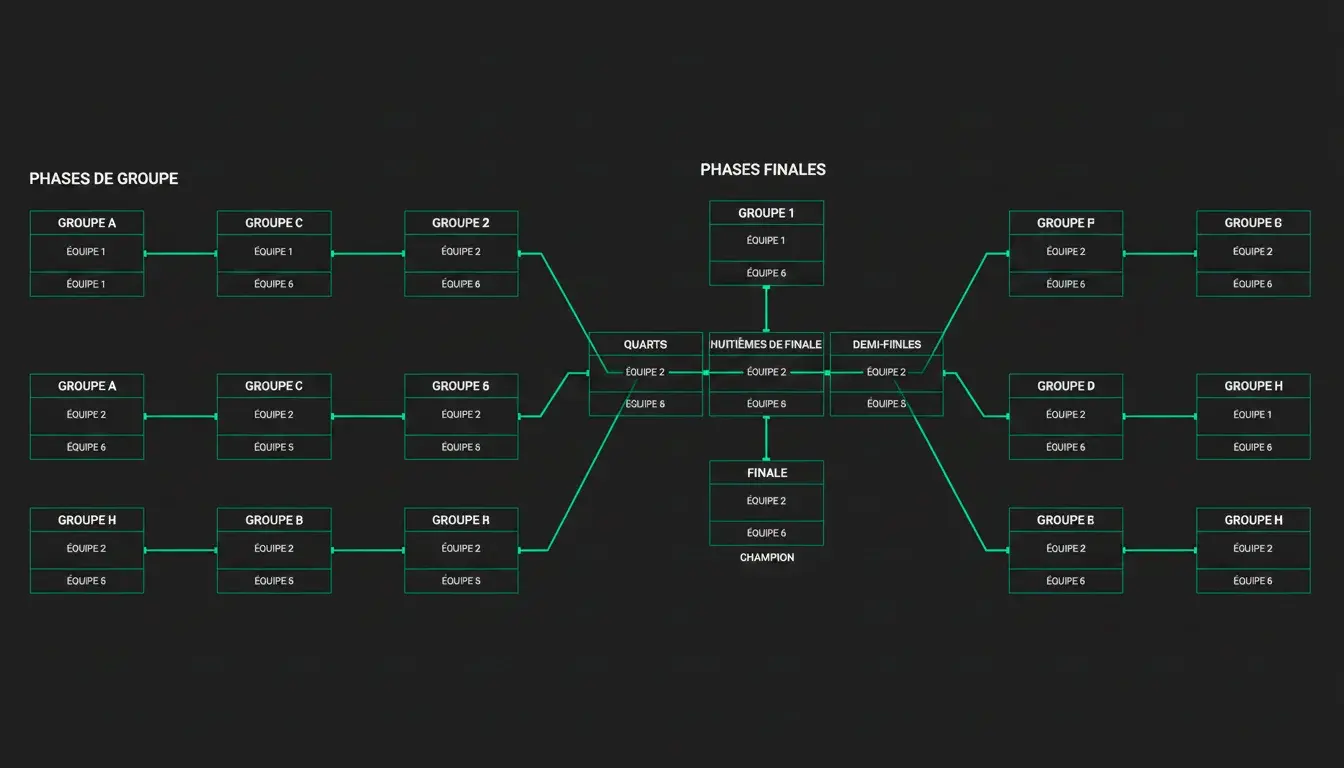 Le nouveau format à 48 équipes de la Coupe du Monde 2026