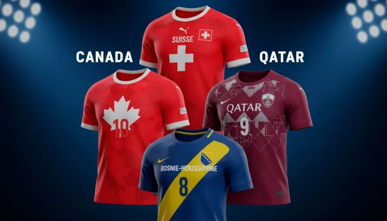 Groupe B de la Coupe du Monde 2026 avec la Suisse, le Canada, le Qatar et la Bosnie-Herzégovine