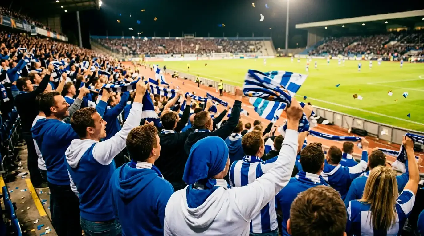 Des supporters célèbrent une qualification historique en phase finale du Mondial 2026